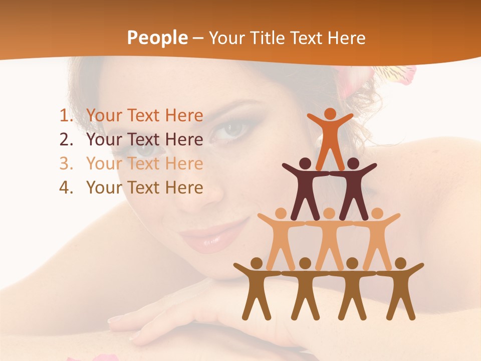Skin Beauty Isolated PowerPoint Template