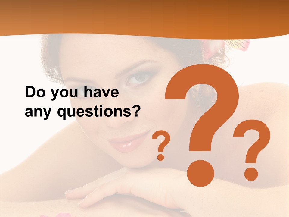 Skin Beauty Isolated PowerPoint Template