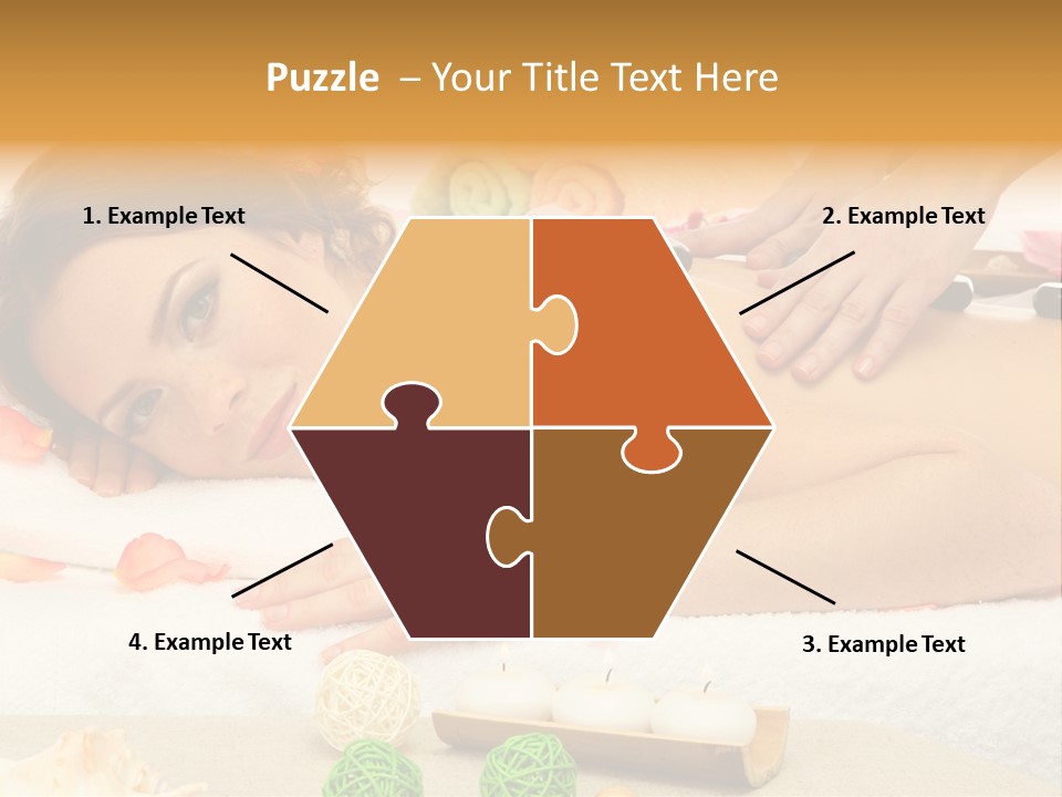 Therapy Hand Pink PowerPoint Template