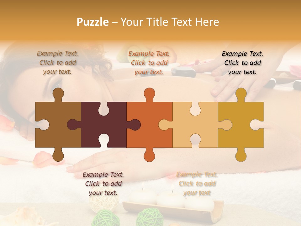 Therapy Hand Pink PowerPoint Template