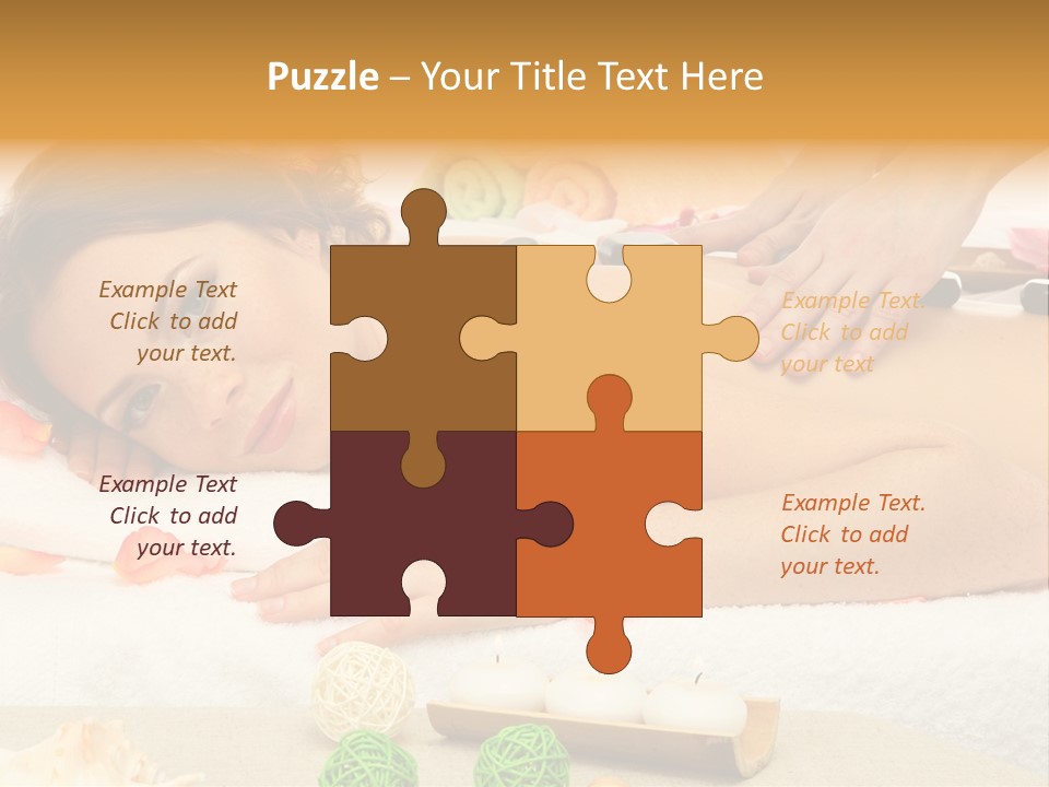 Therapy Hand Pink PowerPoint Template