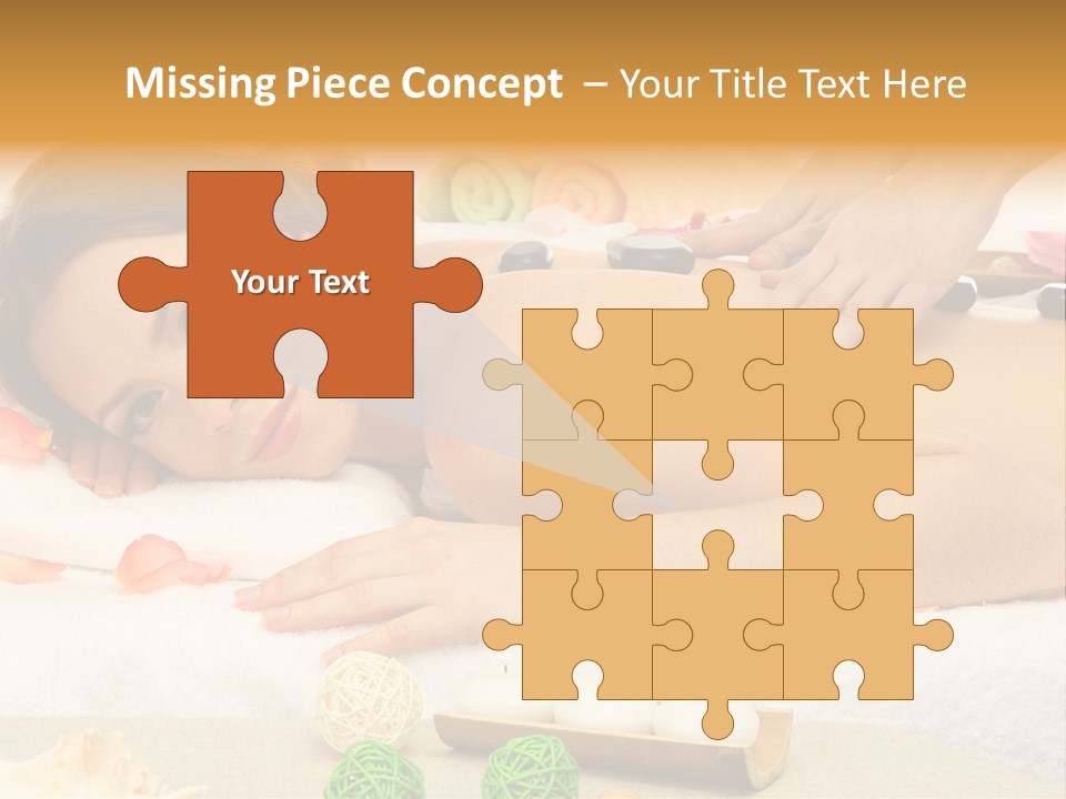 Therapy Hand Pink PowerPoint Template