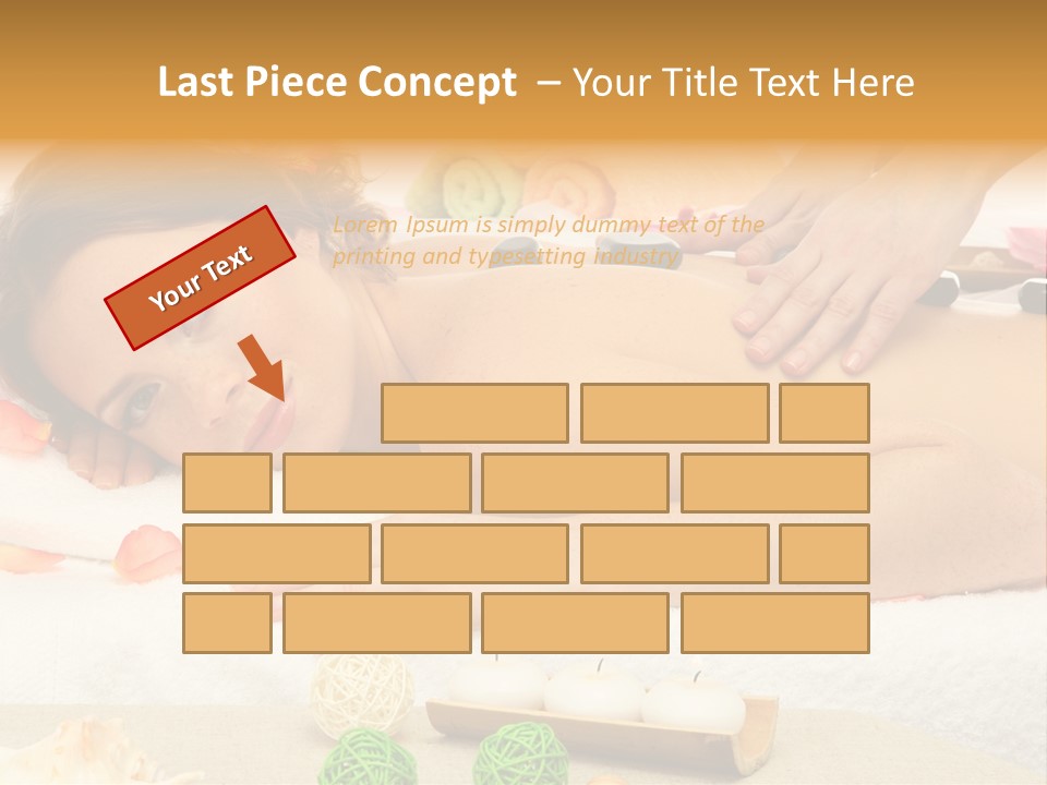 Therapy Hand Pink PowerPoint Template