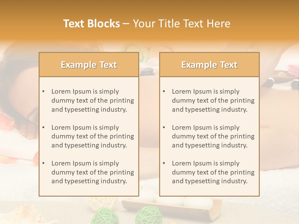 Therapy Hand Pink PowerPoint Template