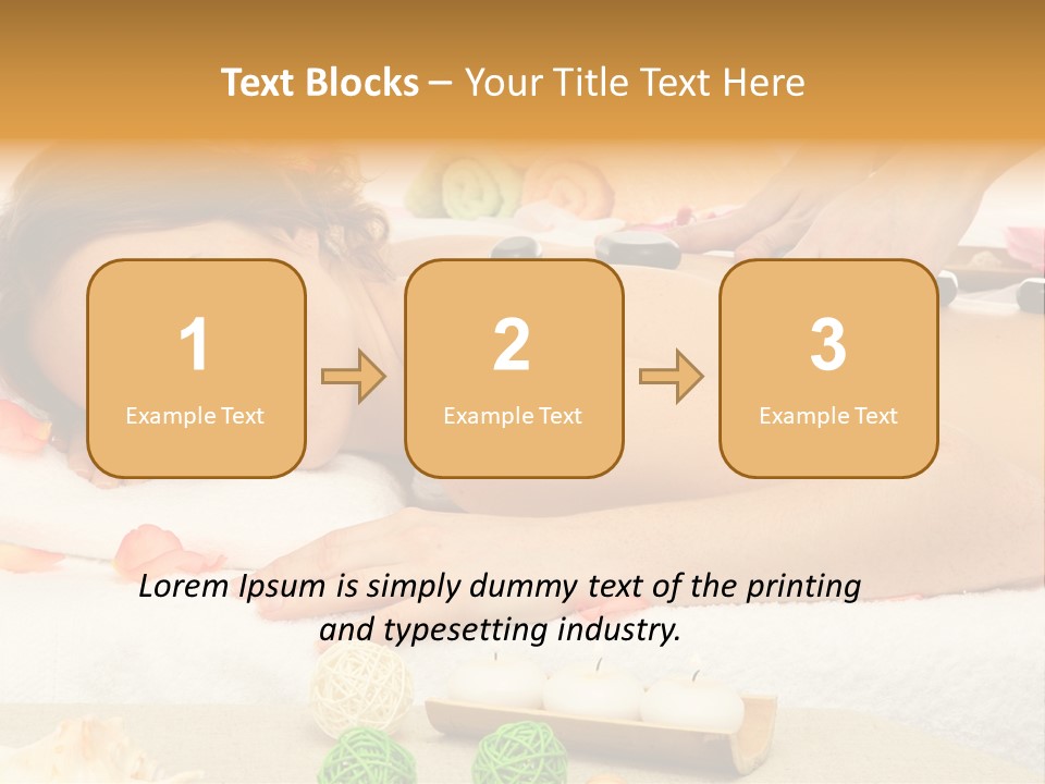 Therapy Hand Pink PowerPoint Template