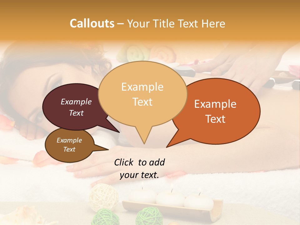 Therapy Hand Pink PowerPoint Template