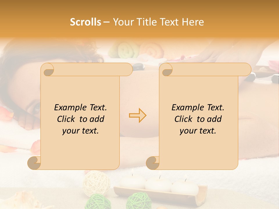 Therapy Hand Pink PowerPoint Template