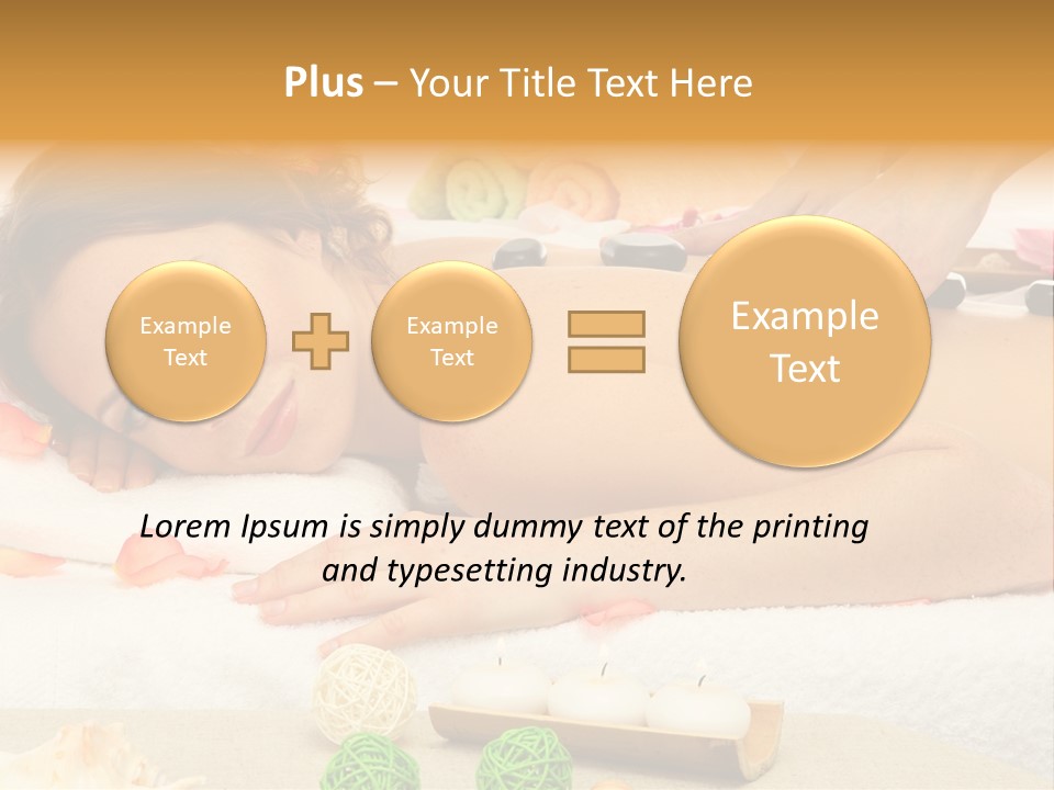 Therapy Hand Pink PowerPoint Template