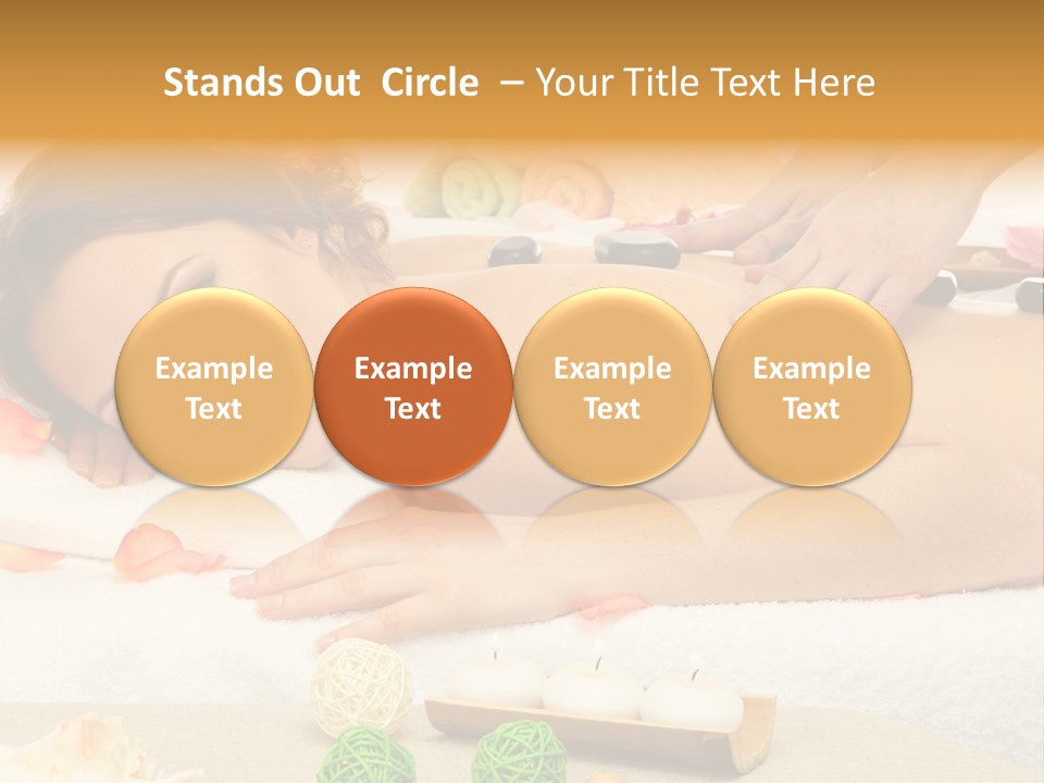 Therapy Hand Pink PowerPoint Template