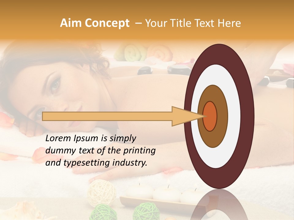 Therapy Hand Pink PowerPoint Template