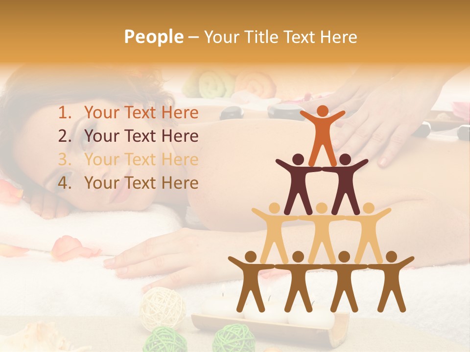 Therapy Hand Pink PowerPoint Template