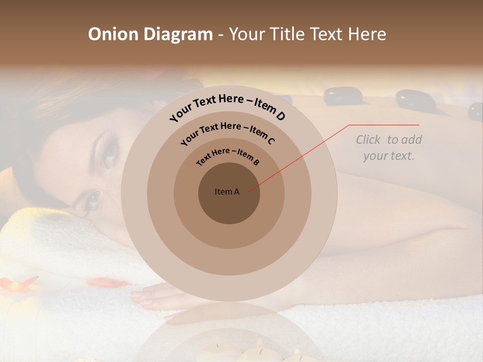 Yellow White Lady PowerPoint Template