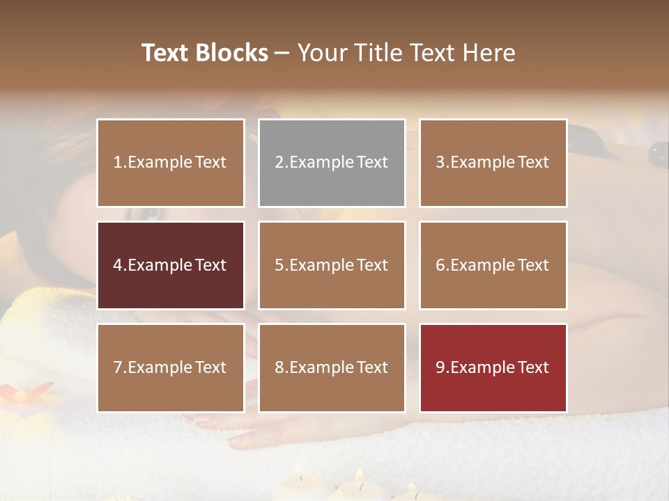 Yellow White Lady PowerPoint Template