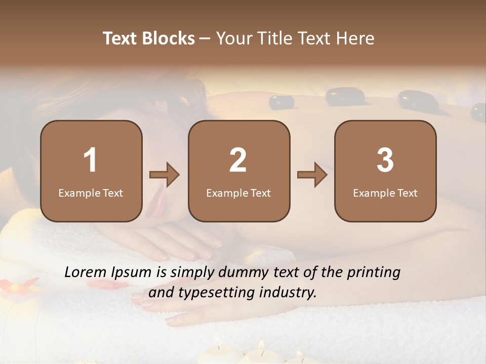 Yellow White Lady PowerPoint Template