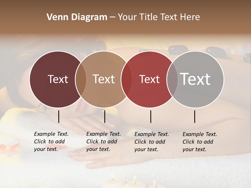 Yellow White Lady PowerPoint Template