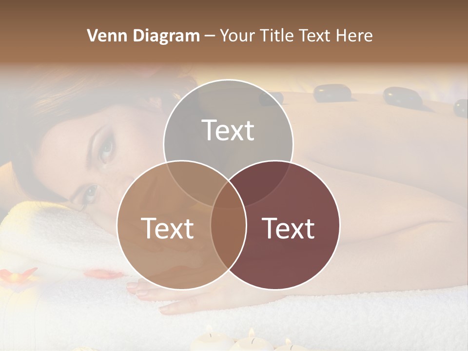 Yellow White Lady PowerPoint Template