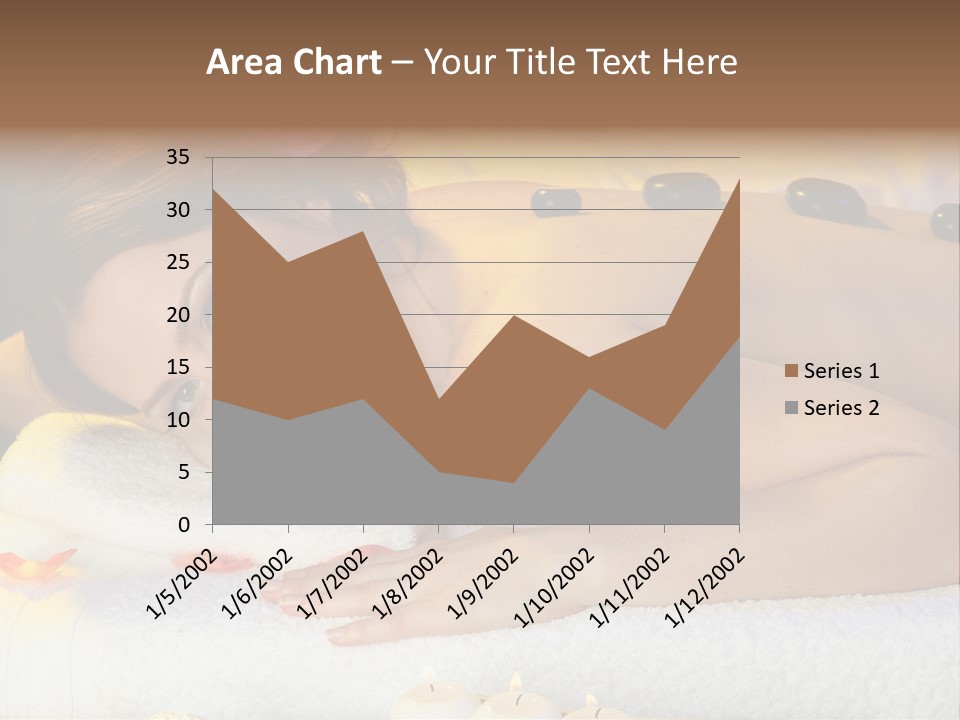 Yellow White Lady PowerPoint Template