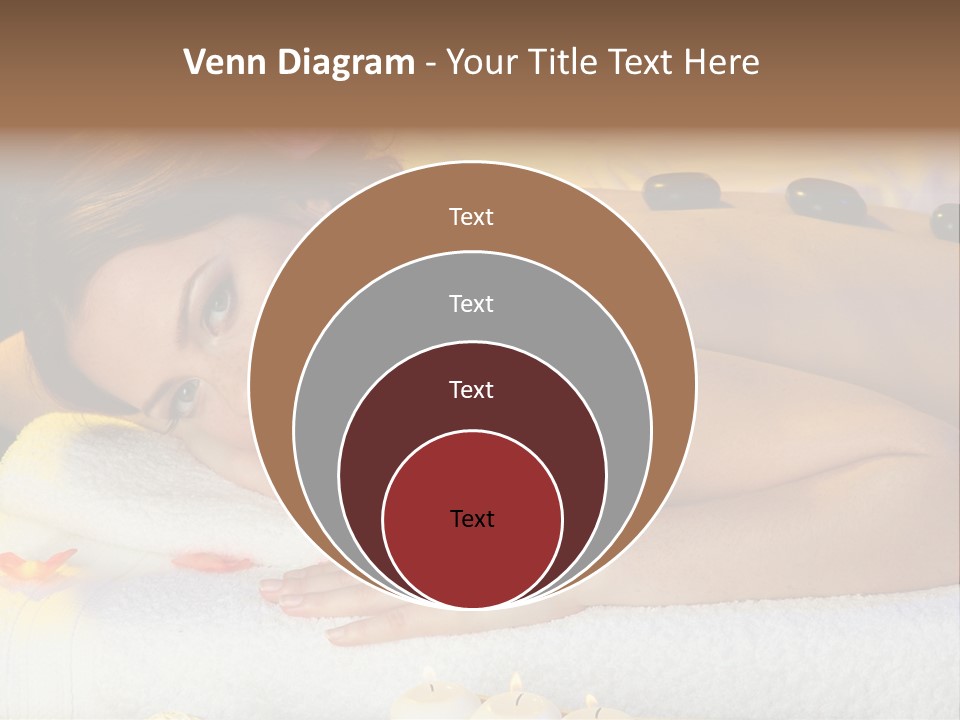 Yellow White Lady PowerPoint Template