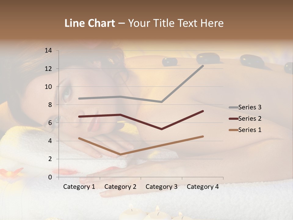 Yellow White Lady PowerPoint Template