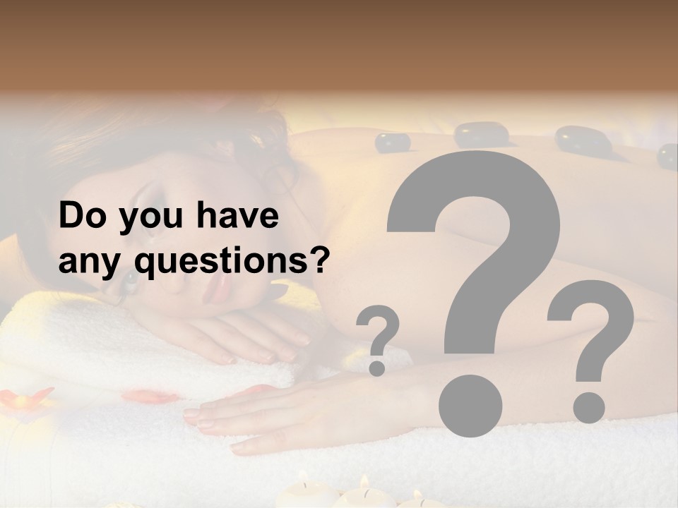 Yellow White Lady PowerPoint Template