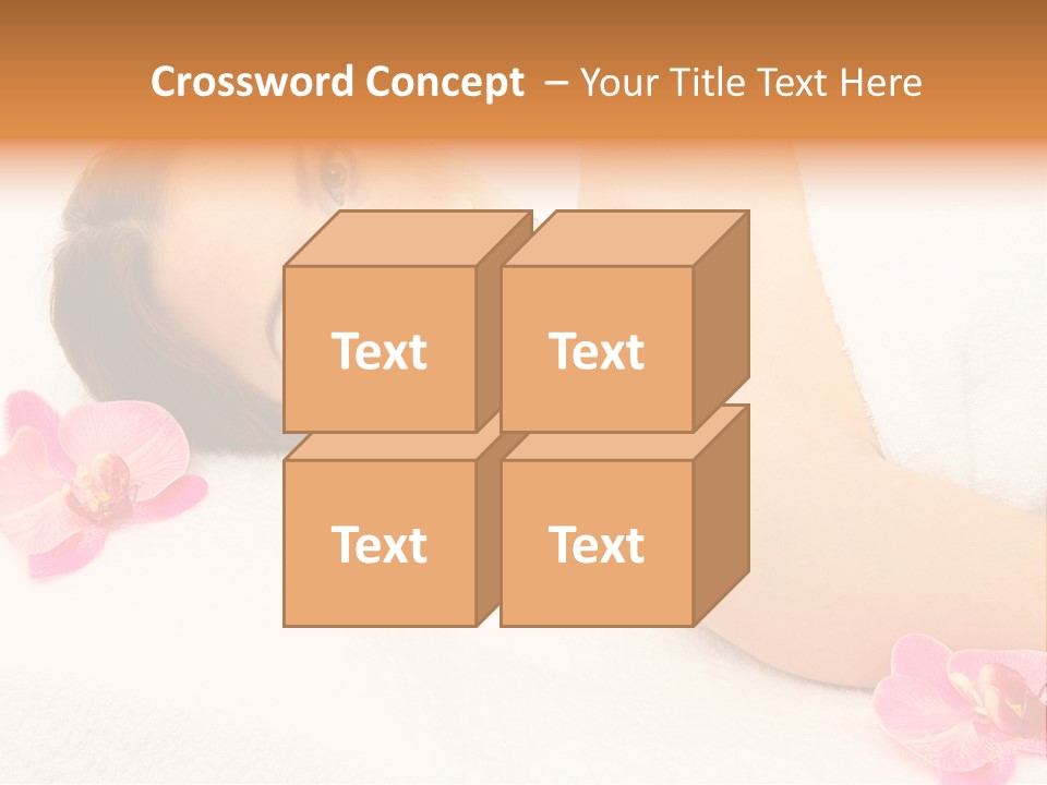 Human Pretty Flower PowerPoint Template