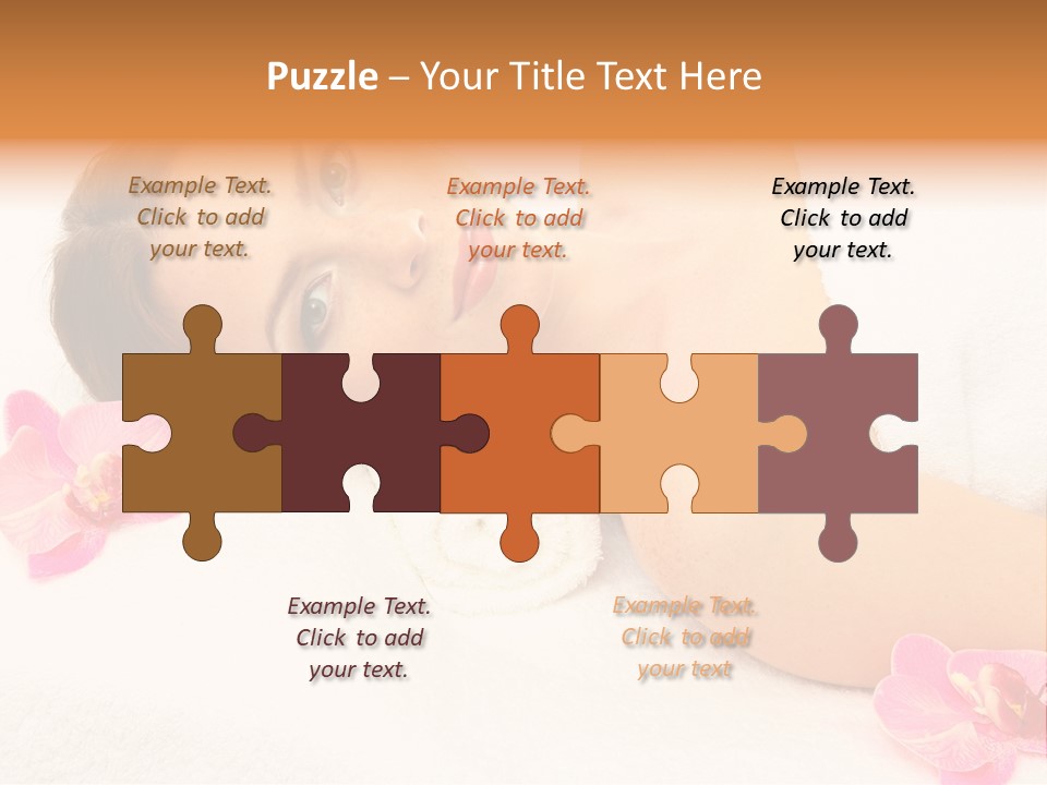 Human Pretty Flower PowerPoint Template