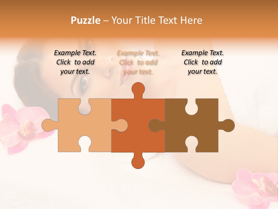 Human Pretty Flower PowerPoint Template