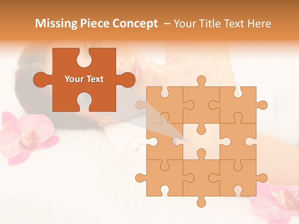 Human Pretty Flower PowerPoint Template