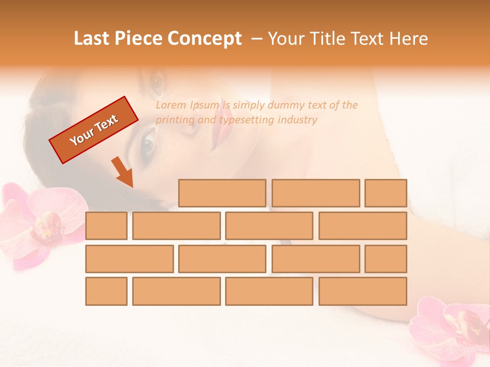 Human Pretty Flower PowerPoint Template