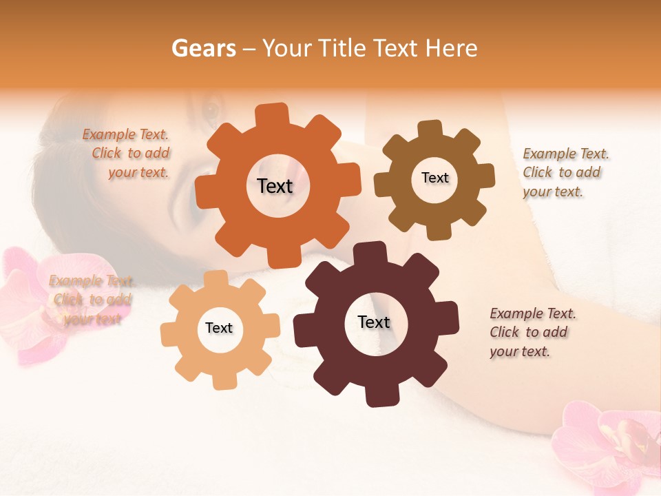 Human Pretty Flower PowerPoint Template