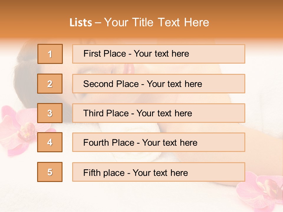 Human Pretty Flower PowerPoint Template