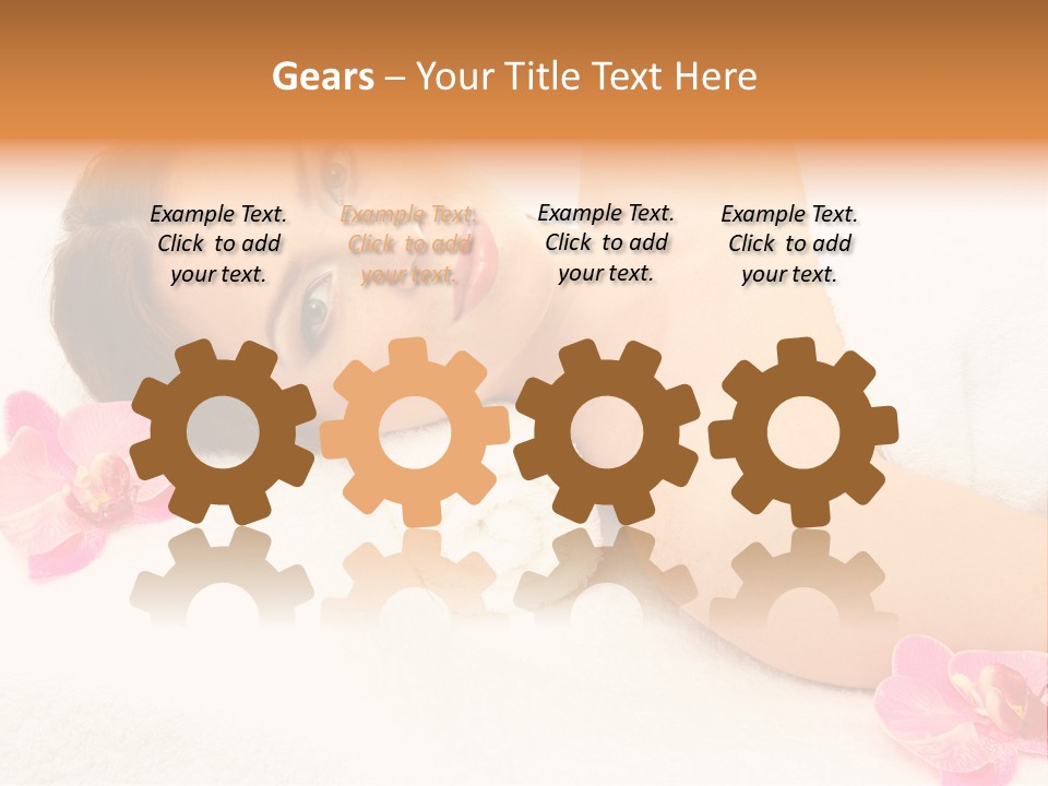 Human Pretty Flower PowerPoint Template