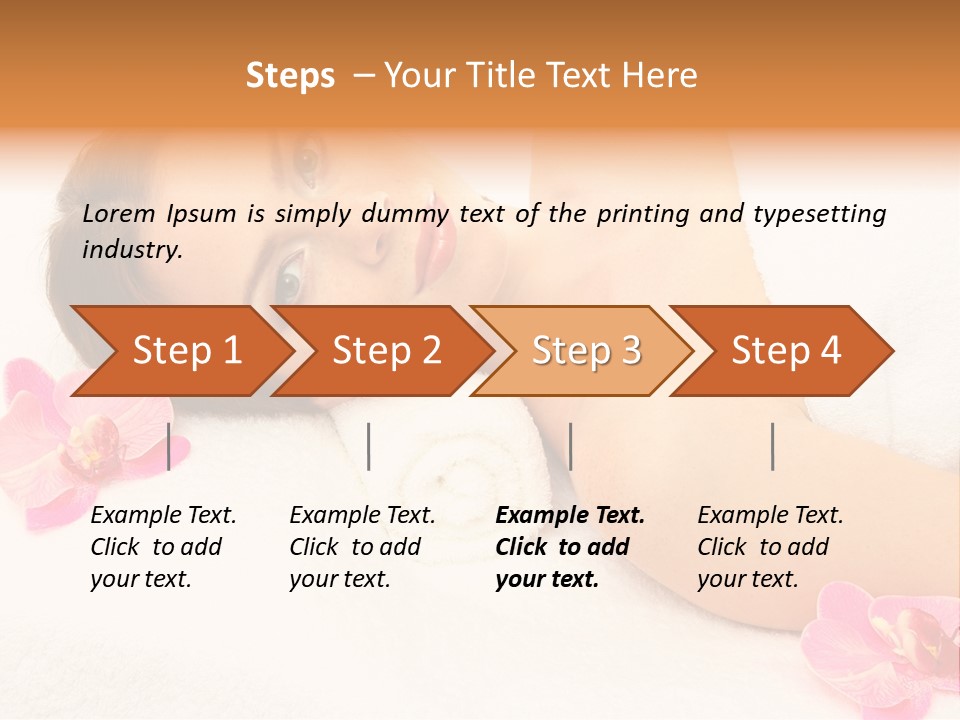 Human Pretty Flower PowerPoint Template