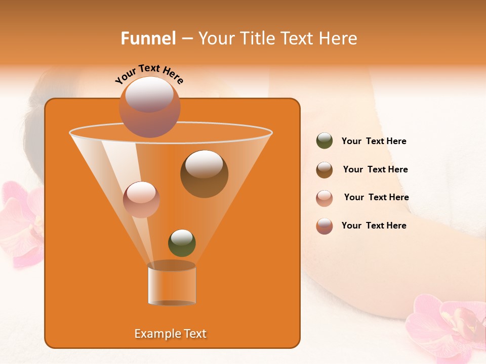 Human Pretty Flower PowerPoint Template