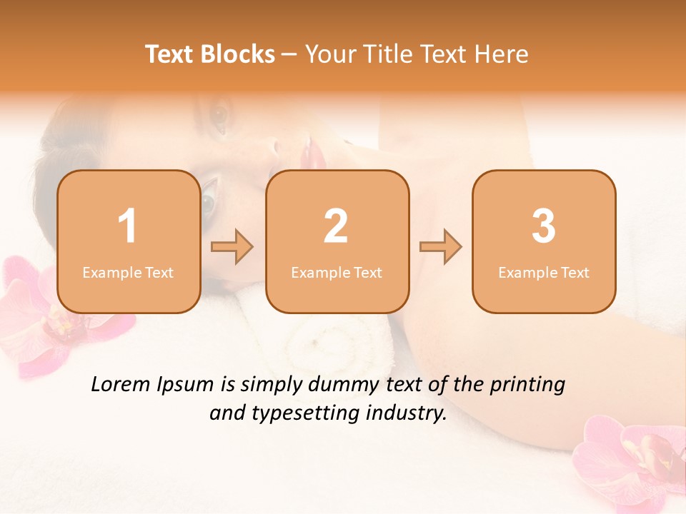 Human Pretty Flower PowerPoint Template