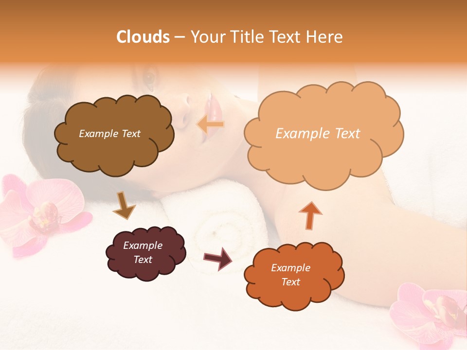 Human Pretty Flower PowerPoint Template