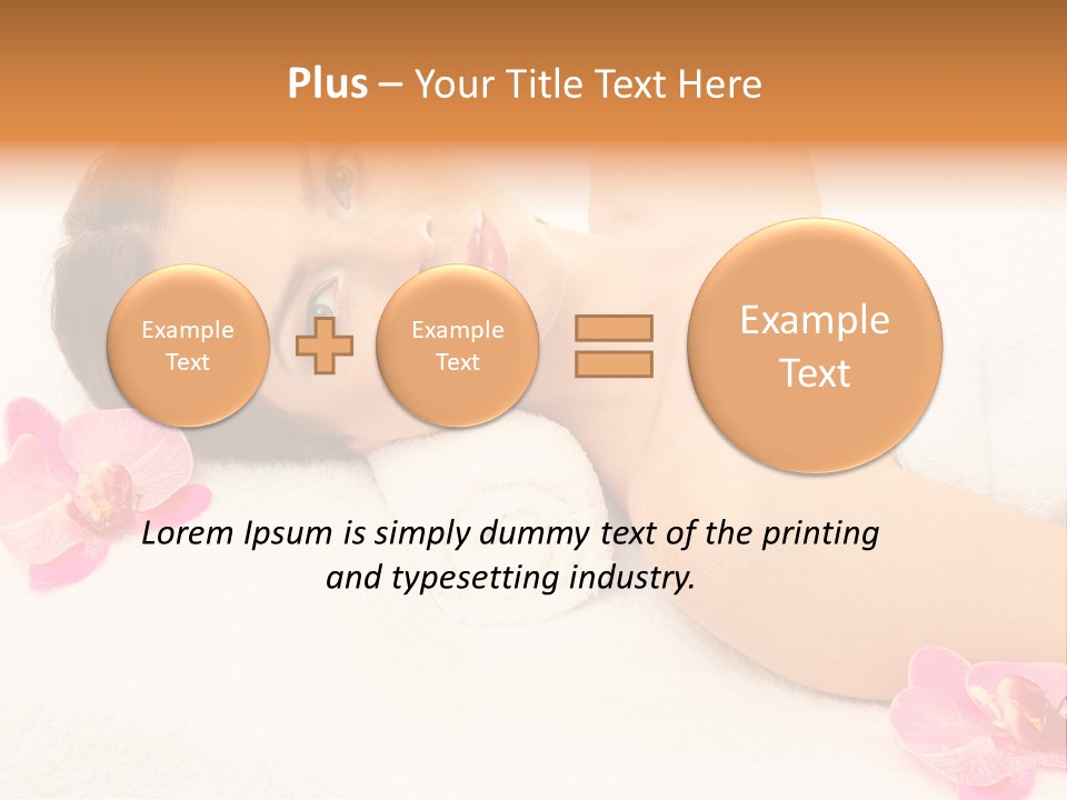 Human Pretty Flower PowerPoint Template