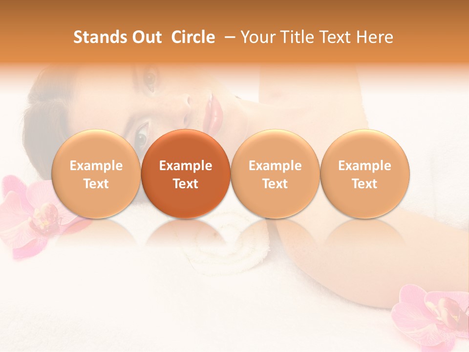 Human Pretty Flower PowerPoint Template