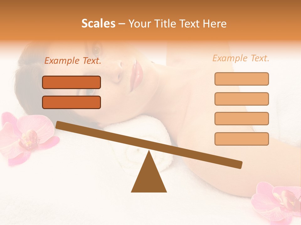 Human Pretty Flower PowerPoint Template