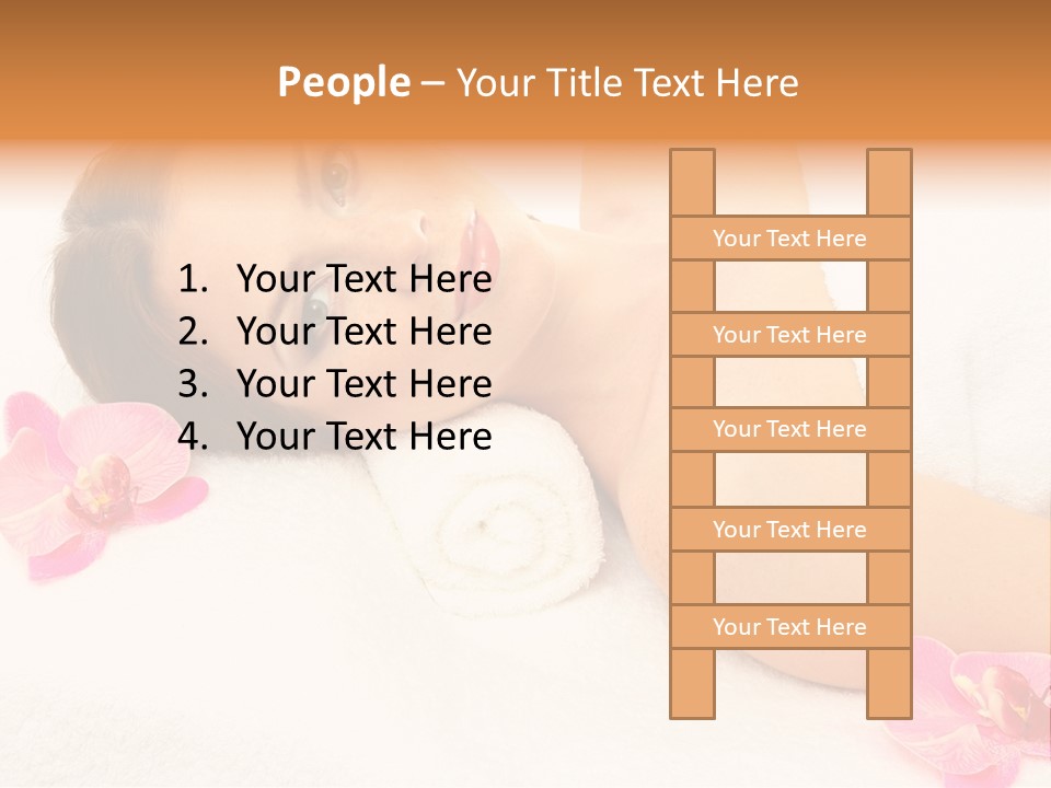 Human Pretty Flower PowerPoint Template