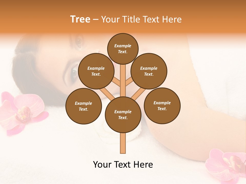 Human Pretty Flower PowerPoint Template