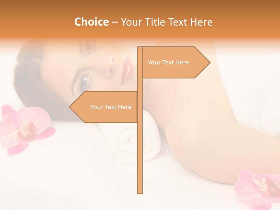 Human Pretty Flower PowerPoint Template