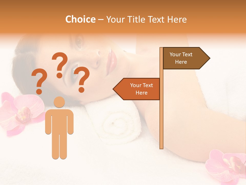 Human Pretty Flower PowerPoint Template