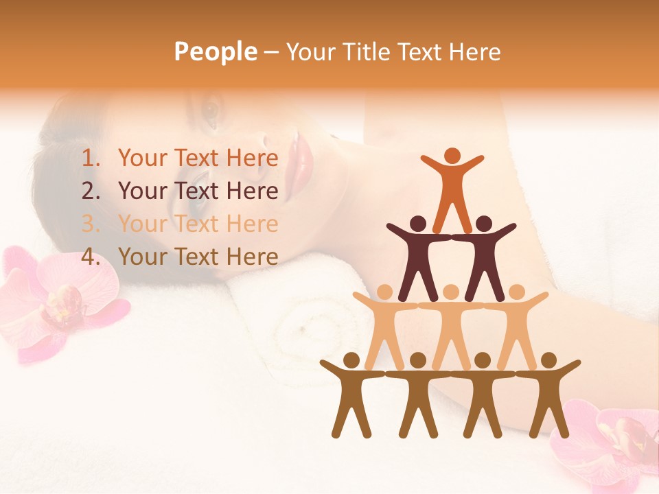 Human Pretty Flower PowerPoint Template