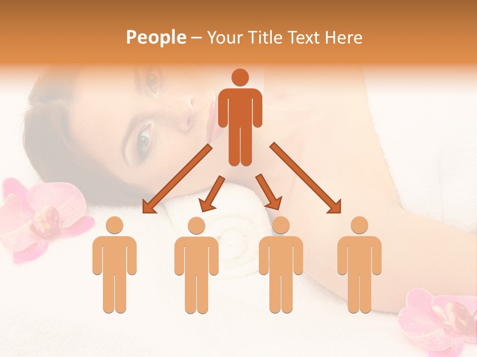 Human Pretty Flower PowerPoint Template