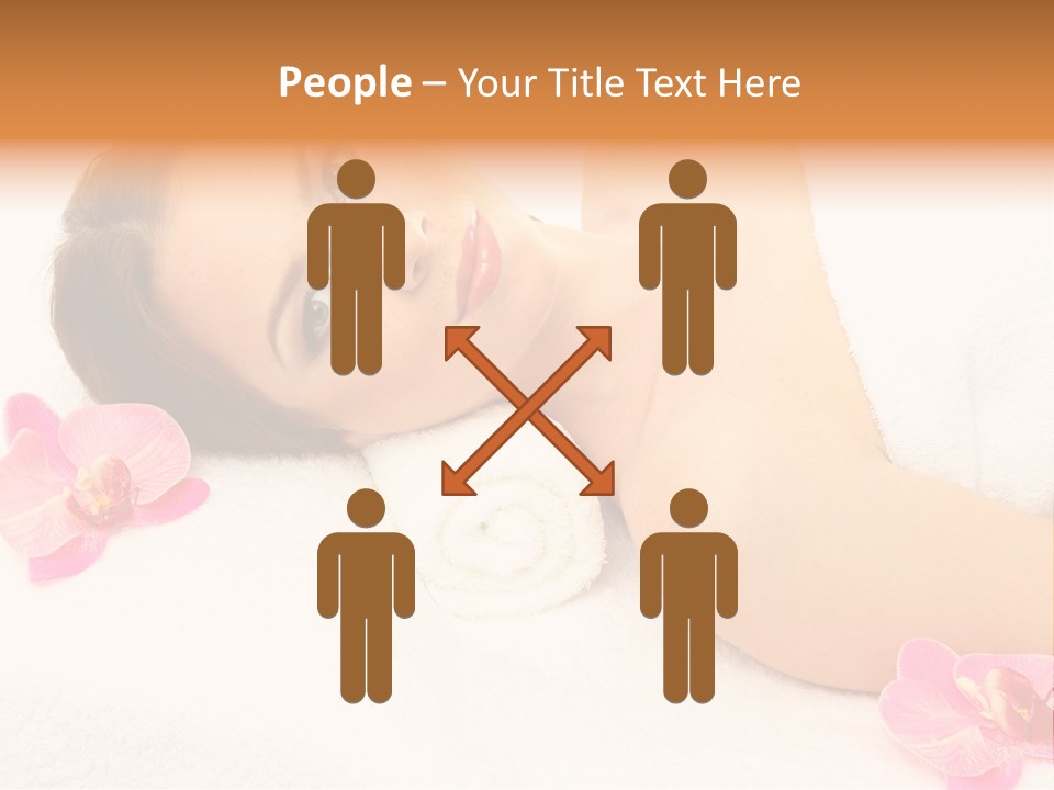 Human Pretty Flower PowerPoint Template