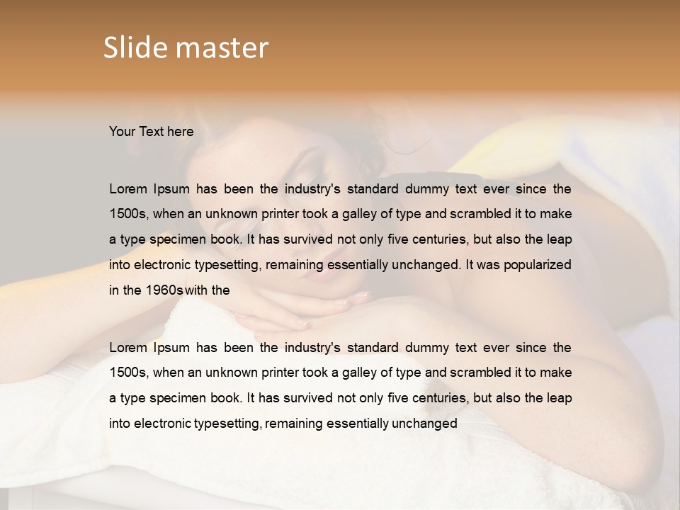 Beautiful Stone Holistic PowerPoint Template