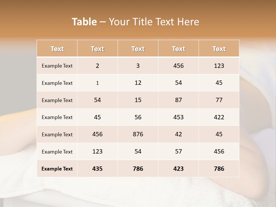 Beautiful Stone Holistic PowerPoint Template