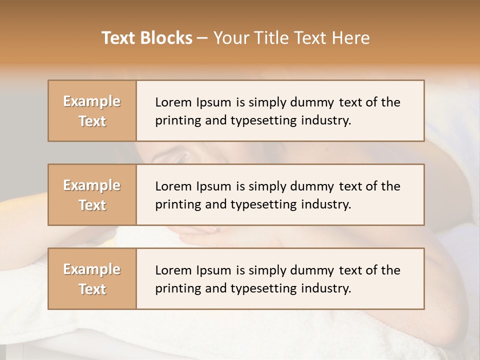 Beautiful Stone Holistic PowerPoint Template