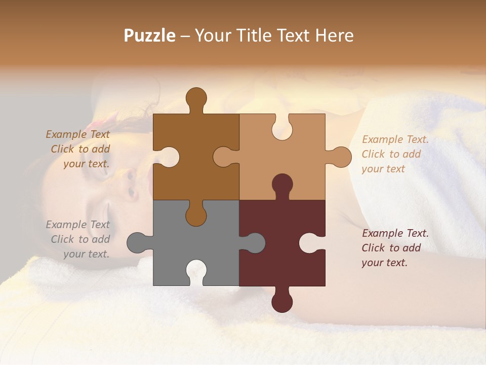Enjoy Person Health PowerPoint Template
